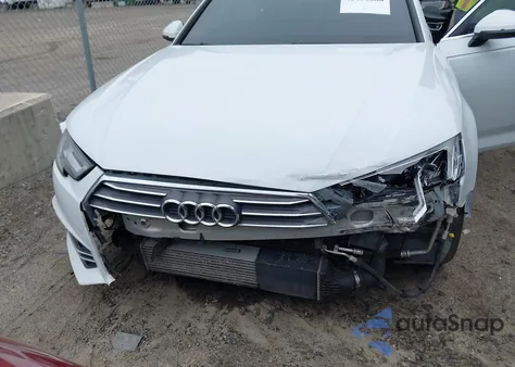 2017 Audi A4 2.0T Premium from USA, damaged, VIN WAULNAF40HN042422